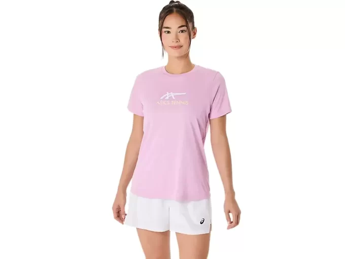 WOMEN’S COURT TENNIS GRAPHIC TEE WOMEN’S COURT TENNIS GRAPHIC TEE
