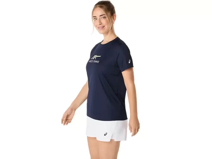 WOMEN’S COURT TENNIS GRAPHIC TEE WOMEN’S COURT TENNIS GRAPHIC TEE