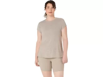 WOMEN’S HEATHER CREWNECK TOP