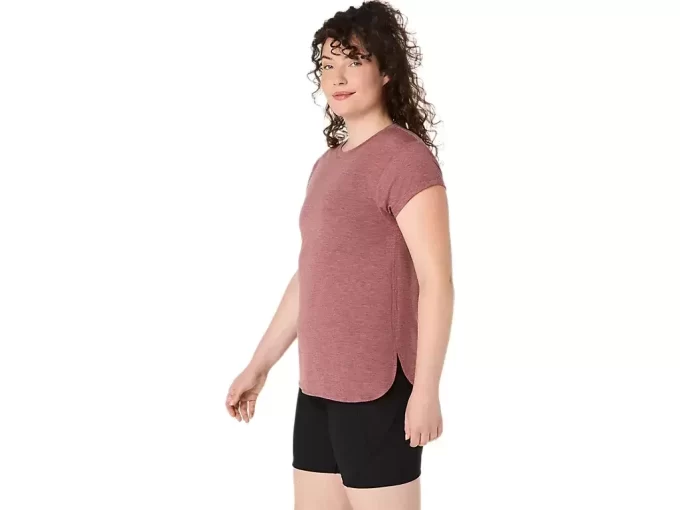 WOMEN’S HEATHER CREWNECK TOP WOMEN’S HEATHER CREWNECK TOP