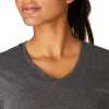WOMEN’S HEATHER VNECK TOP WOMEN’S HEATHER VNECK TOP