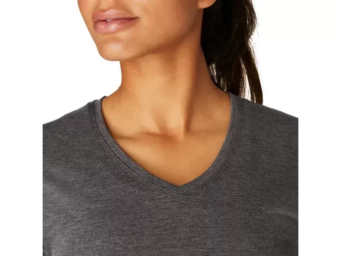WOMEN’S HEATHER VNECK TOP WOMEN’S HEATHER VNECK TOP