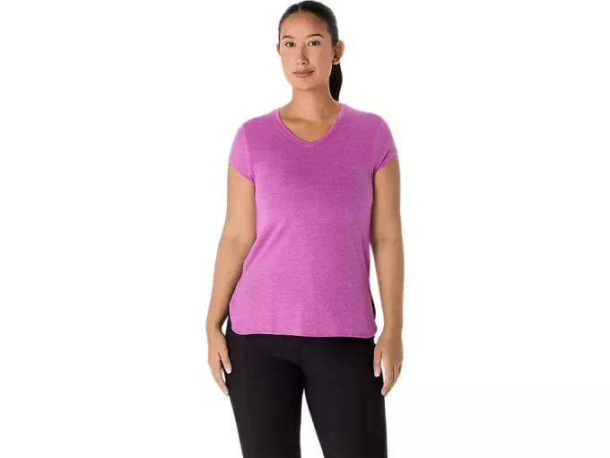 WOMEN’S HEATHER VNECK TOP WOMEN’S HEATHER VNECK TOP