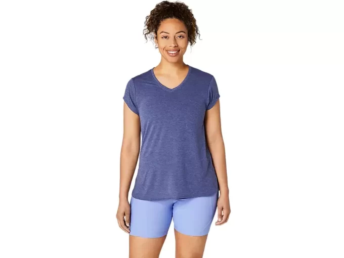 WOMEN’S HEATHER VNECK TOP WOMEN’S HEATHER VNECK TOP