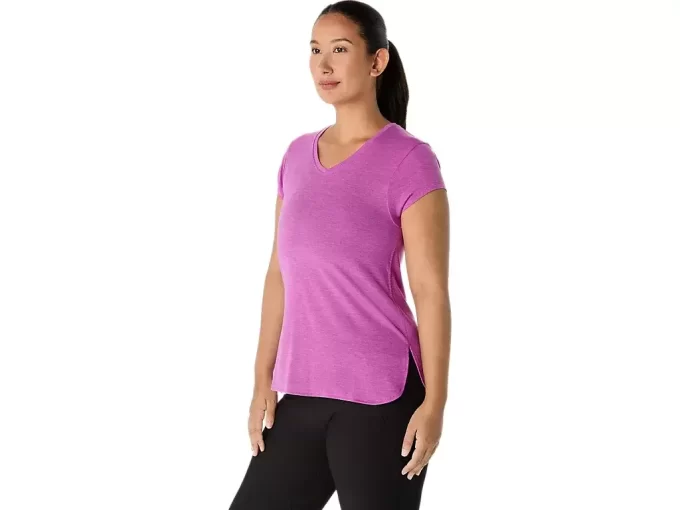 WOMEN’S HEATHER VNECK TOP WOMEN’S HEATHER VNECK TOP