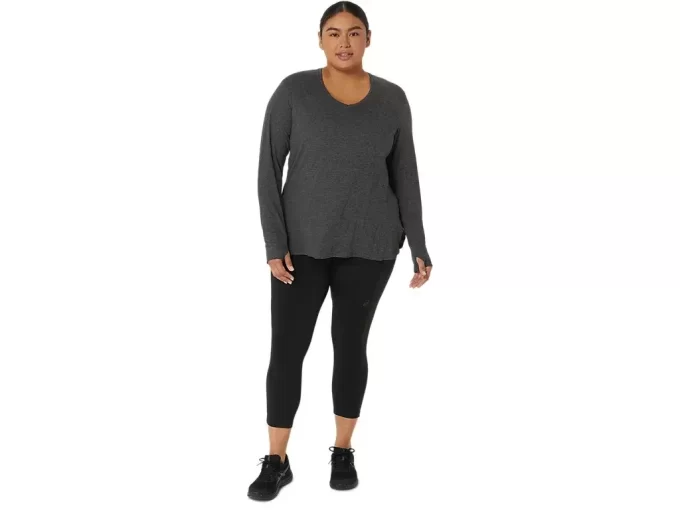 WOMEN’S LONG SLEEVE HEATHER TOP WOMEN’S LONG SLEEVE HEATHER TOP
