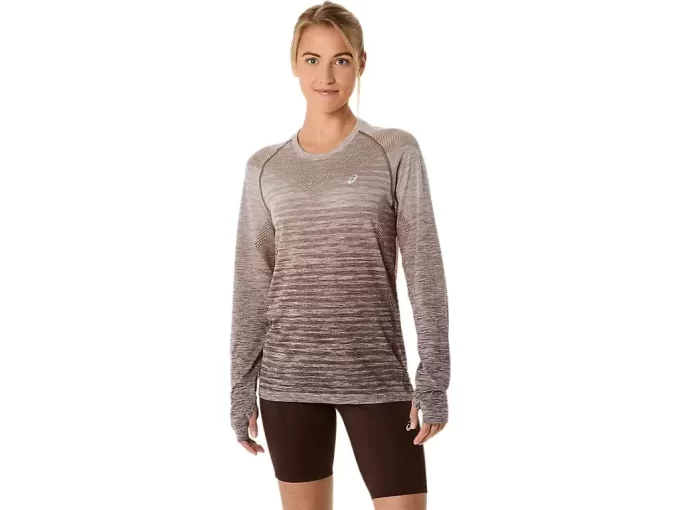 WOMEN’S SEAMLESS LONG SLEEVE TOP WOMEN’S SEAMLESS LONG SLEEVE TOP