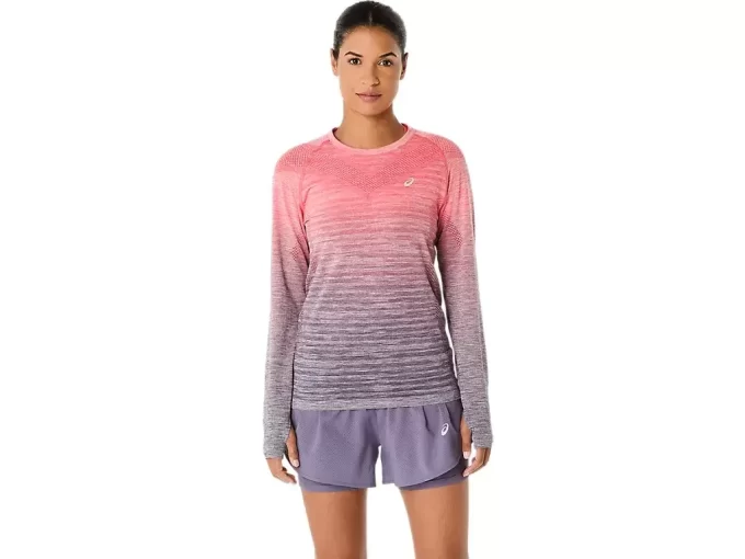 WOMEN’S SEAMLESS LONG SLEEVE TOP WOMEN’S SEAMLESS LONG SLEEVE TOP