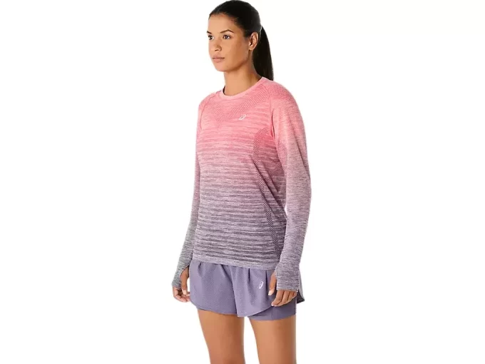 WOMEN’S SEAMLESS LONG SLEEVE TOP WOMEN’S SEAMLESS LONG SLEEVE TOP