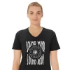 WOMEN’S SUNFLOWER SLOGAN V-NECK WOMEN’S SUNFLOWER SLOGAN V-NECK